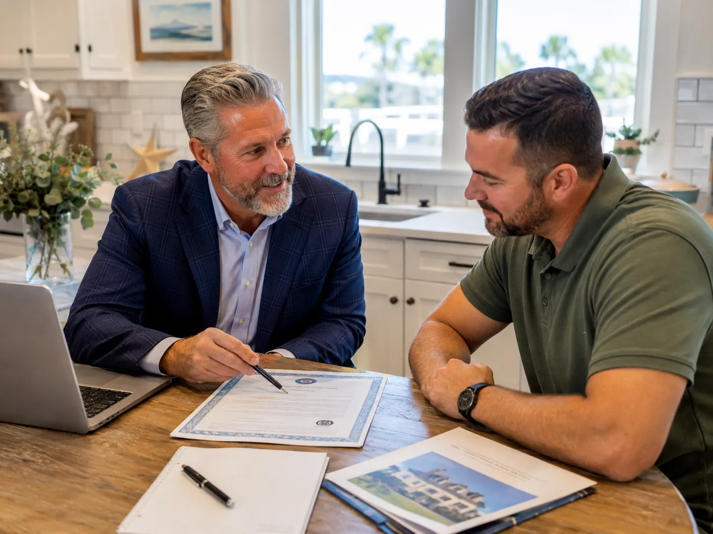 Veteran real estate agent helping a Coastal Georgia buyer interpret their VA Certificate of Eligibility