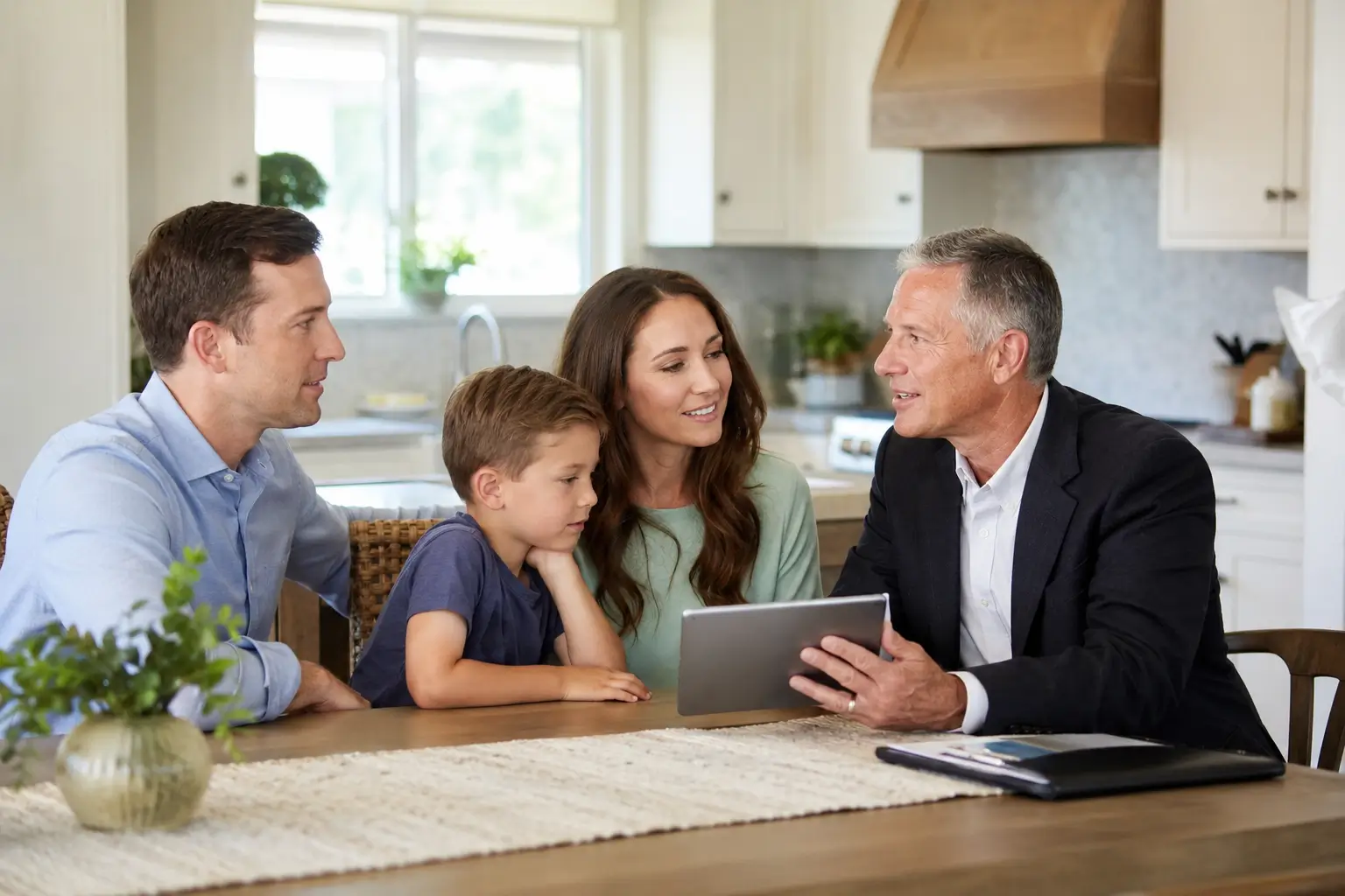 Veteran real estate agent helping a military family choose a school district near Fort Stewart and Hunter AAF