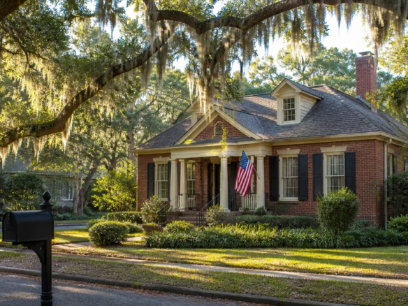 Savannah homeowner reviewing Chatham County homestead exemption paperwork before the April 1 filing deadline