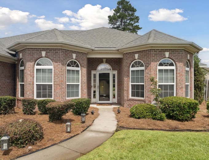 Front exterior of a home in the Pooler and Godley Station, GA area